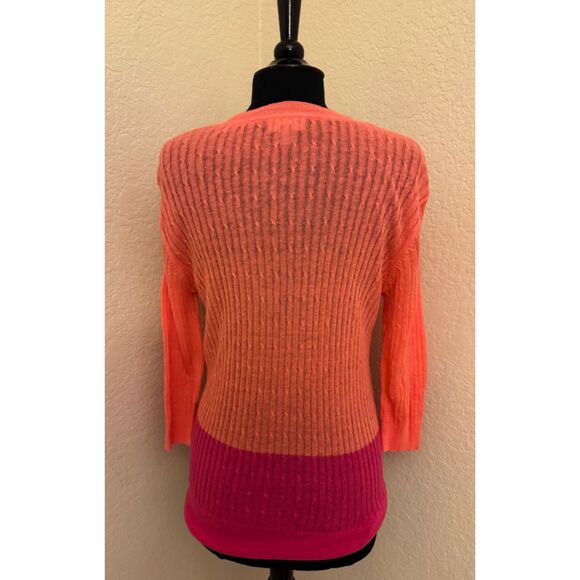 JCP Linen Blend 3/4 Sleeve Lightweight Sweater - Sz M - Picture 4 of 10